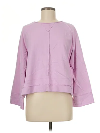 Pre-owned Assorted Brands Sweatshirt In Purple