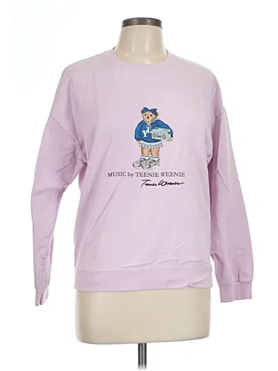 Pre-owned Assorted Brands Sweatshirt In Purple