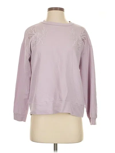Pre-owned Assorted Brands Sweatshirt In Purple