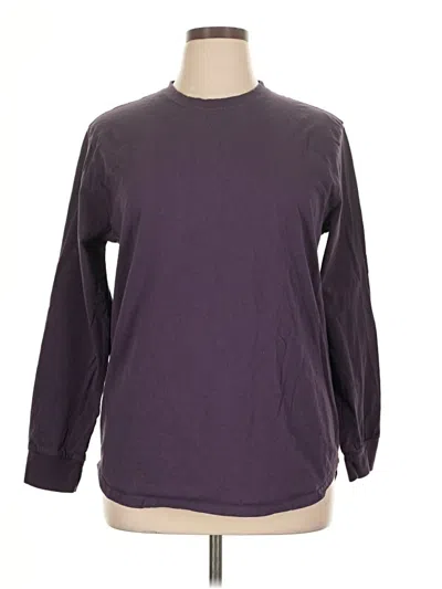 Pre-owned Assorted Brands Sweatshirt In Purple