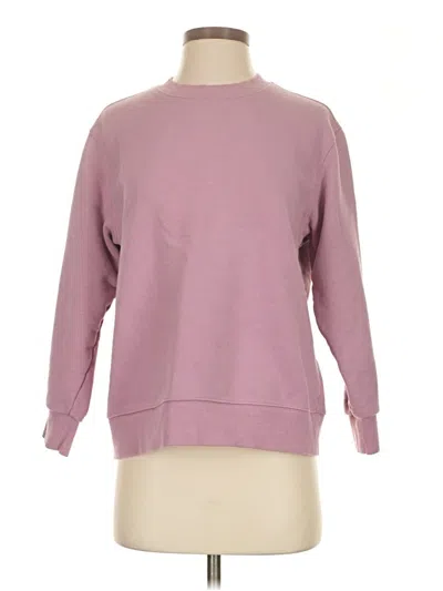 Pre-owned Assorted Brands Sweatshirt In Purple