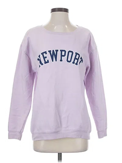 Pre-owned Assorted Brands Sweatshirt In Purple