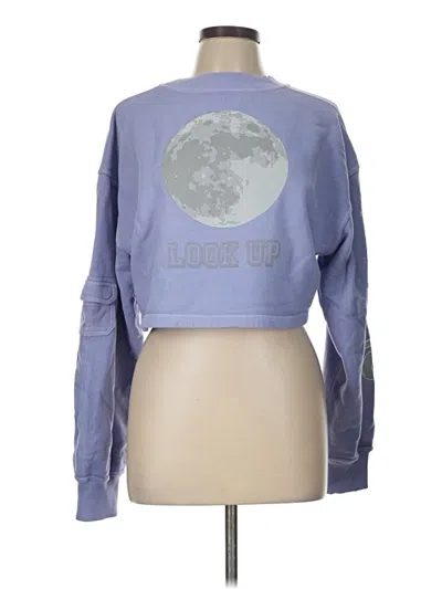 Pre-owned Assorted Brands Sweatshirt In Purple