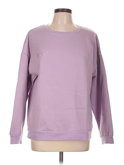 Pre-owned Assorted Brands Sweatshirt In Purple