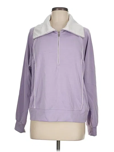 Pre-owned Assorted Brands Sweatshirt In Purple