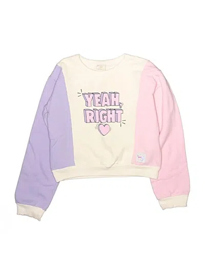 Pre-owned Assorted Brands Kids' Sweatshirt In Purple