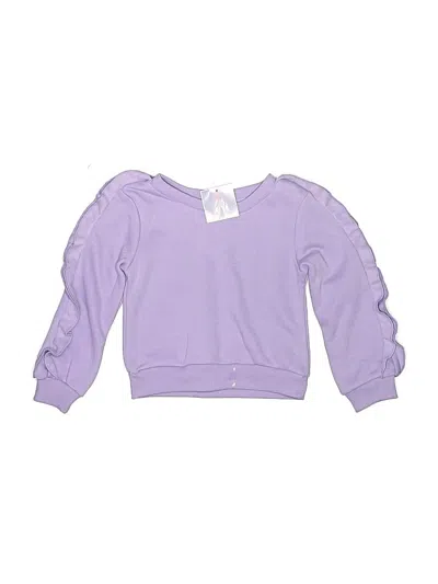 Pre-owned Assorted Brands Kids' Sweatshirt In Purple