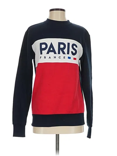 Pre-owned Assorted Brands Sweatshirt In Red