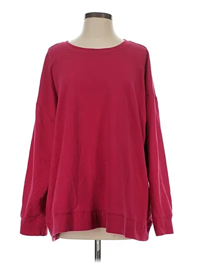 Pre-owned Assorted Brands Sweatshirt In Red