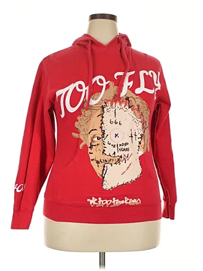 Pre-owned Assorted Brands Sweatshirt In Red