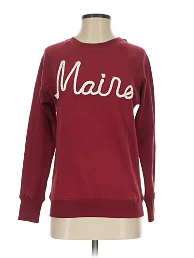 Pre-owned Assorted Brands Sweatshirt In Red