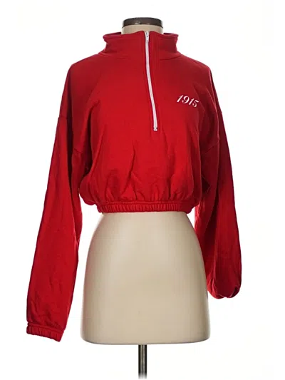Pre-owned Assorted Brands Sweatshirt In Red
