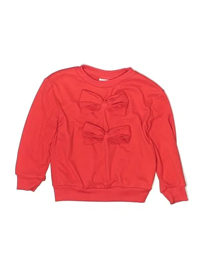 Pre-owned Assorted Brands Kids' Sweatshirt In Red