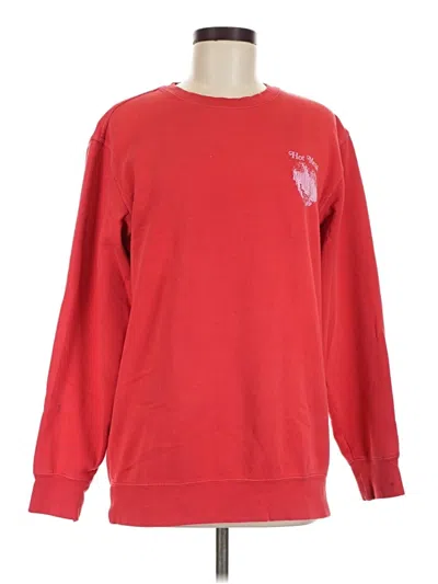 Pre-owned Assorted Brands Sweatshirt In Red