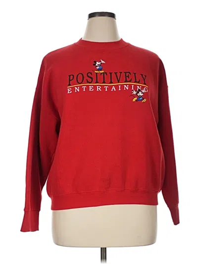 Pre-owned Assorted Brands Sweatshirt In Red