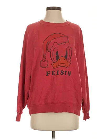 Pre-owned Assorted Brands Sweatshirt In Red