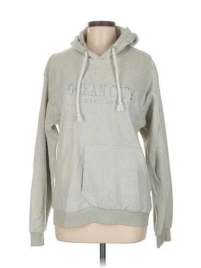 Pre-owned Assorted Brands Sweatshirt In Silver