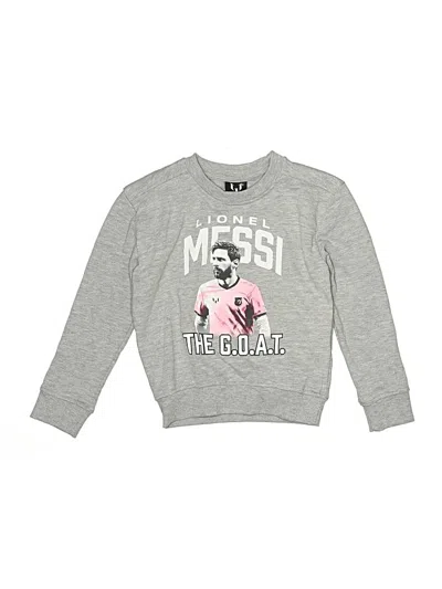 Pre-owned Assorted Brands Kids' Sweatshirt In Silver