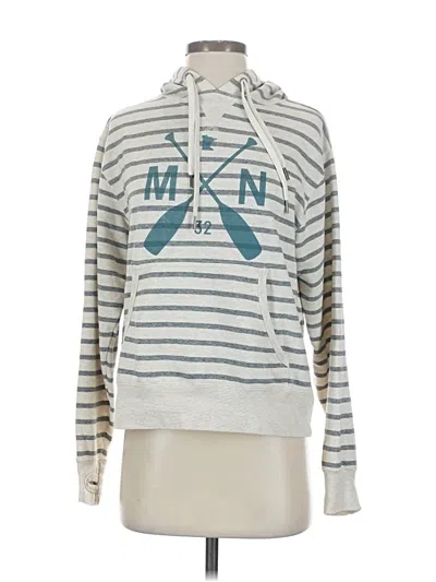 Pre-owned Assorted Brands Sweatshirt In Silver