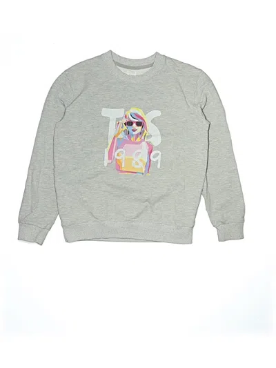 Pre-owned Assorted Brands Kids' Sweatshirt In Silver