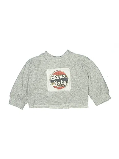 Pre-owned Assorted Brands Kids' Sweatshirt In Silver