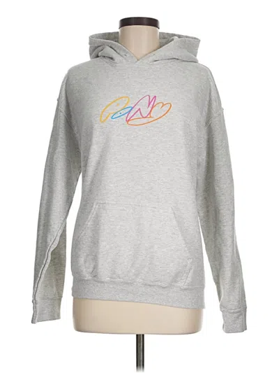 Pre-owned Assorted Brands Sweatshirt In Silver