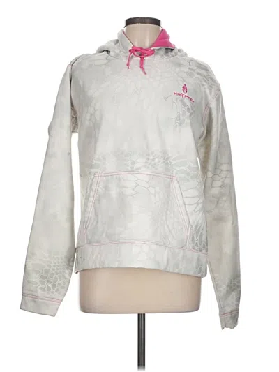 Pre-owned Assorted Brands Sweatshirt In Silver
