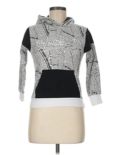 Pre-owned Assorted Brands Sweatshirt In Silver