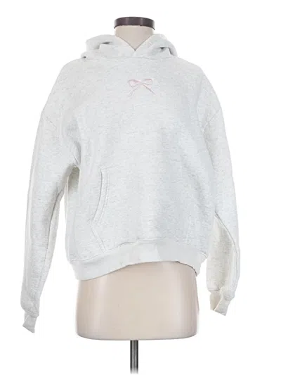 Pre-owned Assorted Brands Sweatshirt In Silver