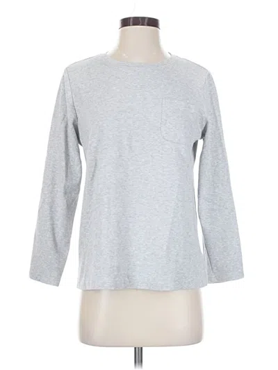 Pre-owned Assorted Brands Sweatshirt In Silver
