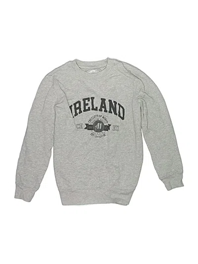 Pre-owned Assorted Brands Kids' Sweatshirt In Silver