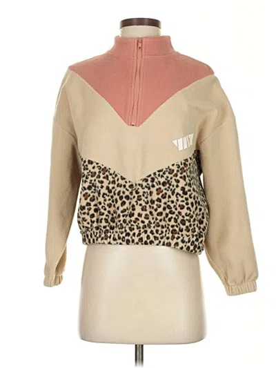 Pre-owned Assorted Brands Sweatshirt In Tan