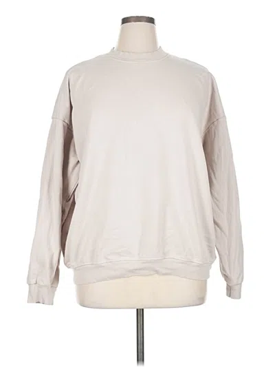 Pre-owned Assorted Brands Sweatshirt In Tan
