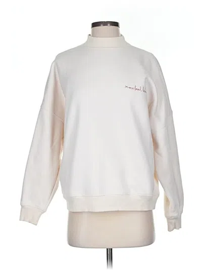 Pre-owned Assorted Brands Sweatshirt In Tan