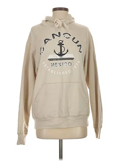Pre-owned Assorted Brands Sweatshirt In Tan