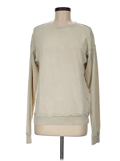 Pre-owned Assorted Brands Sweatshirt In Tan