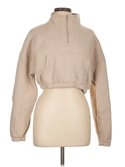 Pre-owned Assorted Brands Sweatshirt In Tan