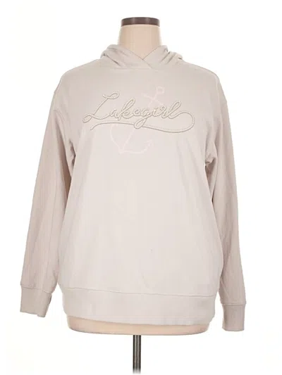 Pre-owned Assorted Brands Sweatshirt In Tan