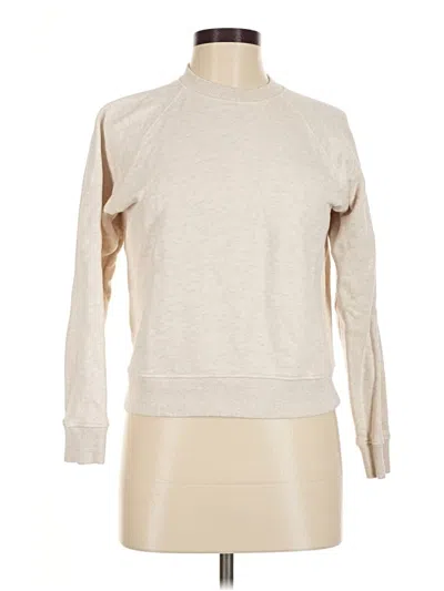 Pre-owned Assorted Brands Sweatshirt In Tan