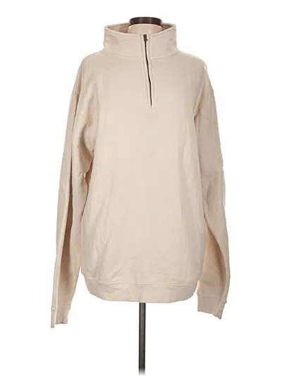 Pre-owned Assorted Brands Sweatshirt In Tan