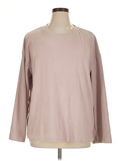 Pre-owned Assorted Brands Sweatshirt In Tan