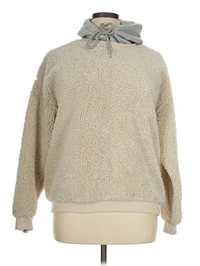 Pre-owned Assorted Brands Sweatshirt In Tan