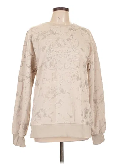 Pre-owned Assorted Brands Sweatshirt In Tan