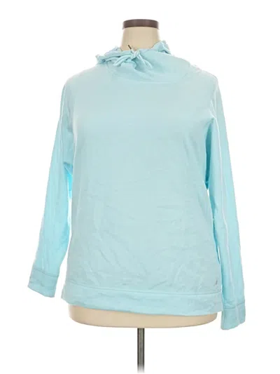 Pre-owned Assorted Brands Sweatshirt In Teal