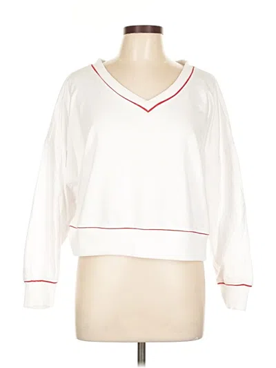 Pre-owned Assorted Brands Sweatshirt In White