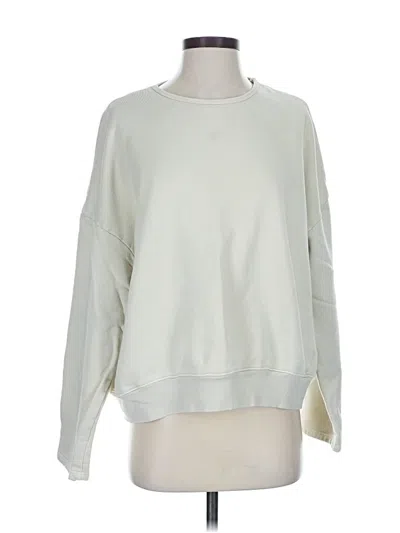 Pre-owned Assorted Brands Sweatshirt In White