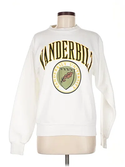 Pre-owned Assorted Brands Sweatshirt In White