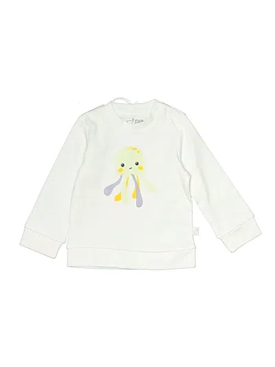 Pre-owned Assorted Brands Babies' Sweatshirt In White