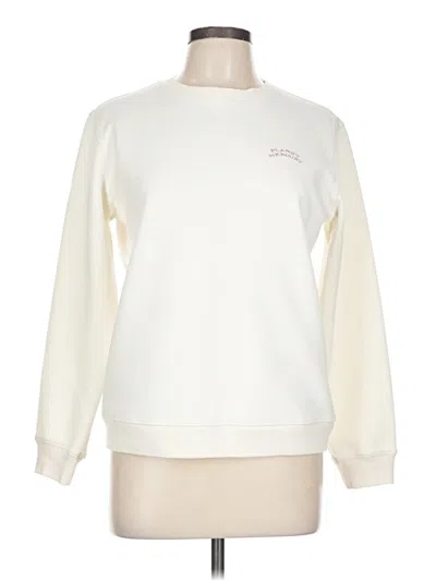 Pre-owned Assorted Brands Sweatshirt In White