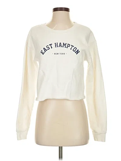 Pre-owned Assorted Brands Sweatshirt In White